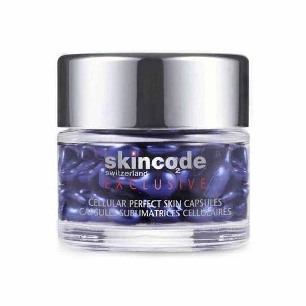 Skincode Cellular Perfect Skin Capsules 45 Count - Skin Care Serum for Smooth, Soft, and Bright Skin
