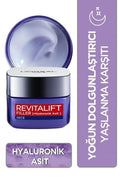 L'Oreal Paris Revitalift Filler Intensive Plumping Anti-Aging Night Cream 50ml - Hyaluronic Acid