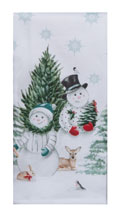KADOU BOUTIQUE EF SNOWMEN DP TERRY — main product shot
