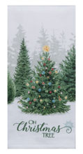 KADOU BOUTIQUE EF OH CHIRSTMAS TREE DP TERRY — main product shot