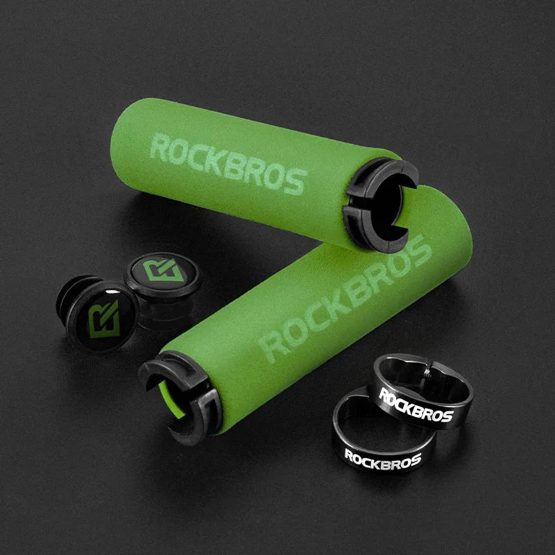 ROCKBROS Cycling Grips: Boost Ride Comfort & Control!