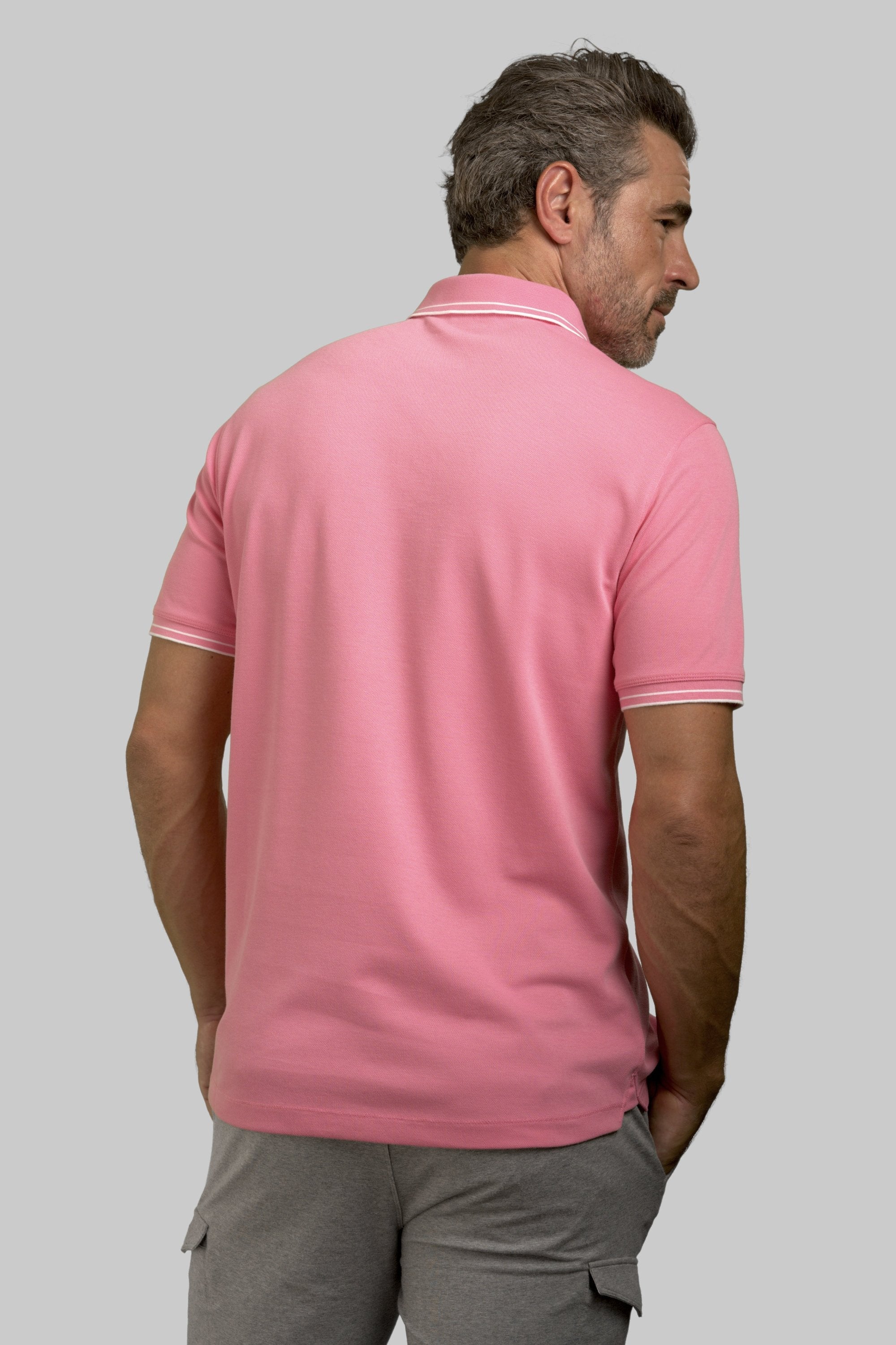 Buki Happy Polo Shirt - Sunrise — lifestyle context