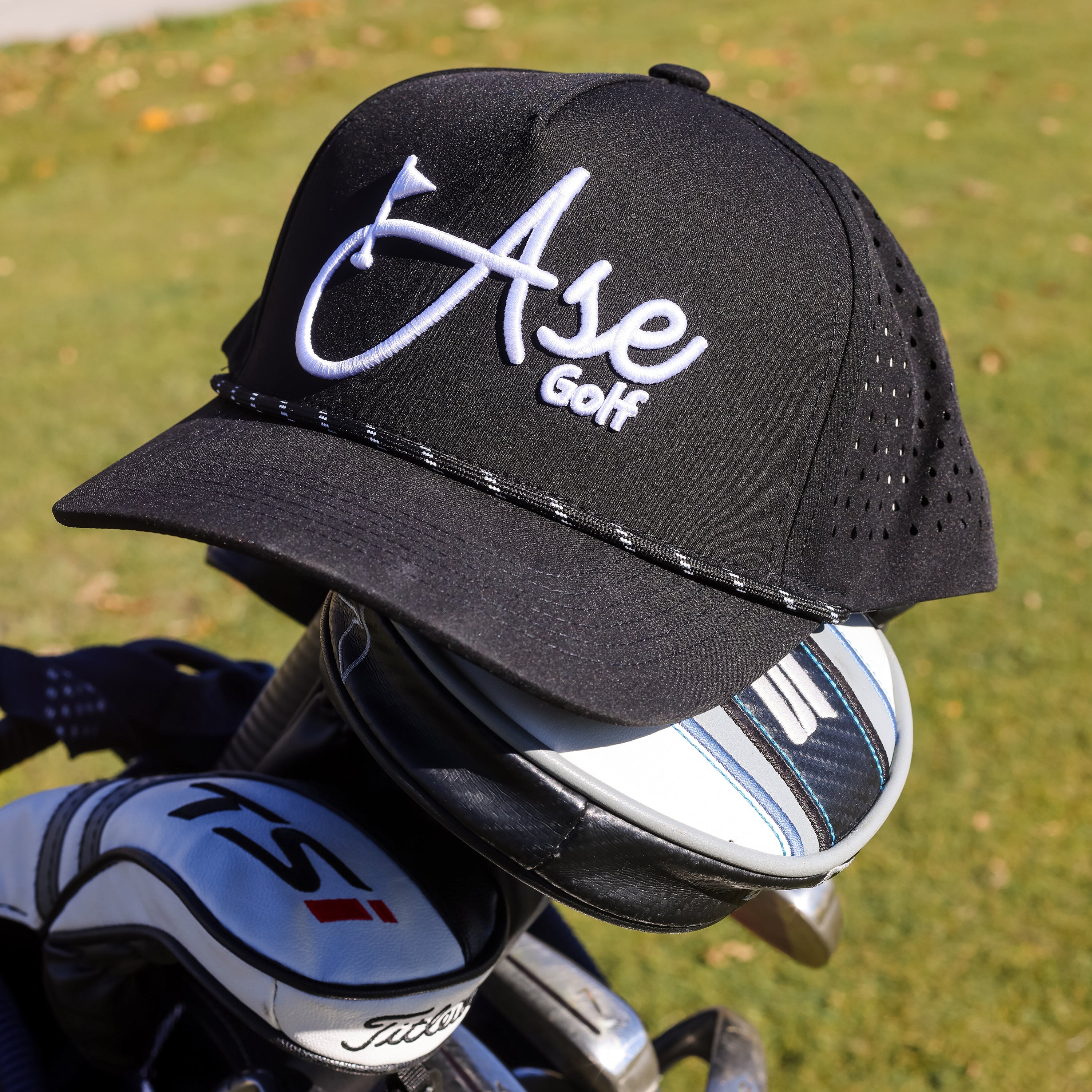 Ase 5 Panel Rope Hat – Ase Golf, view 4