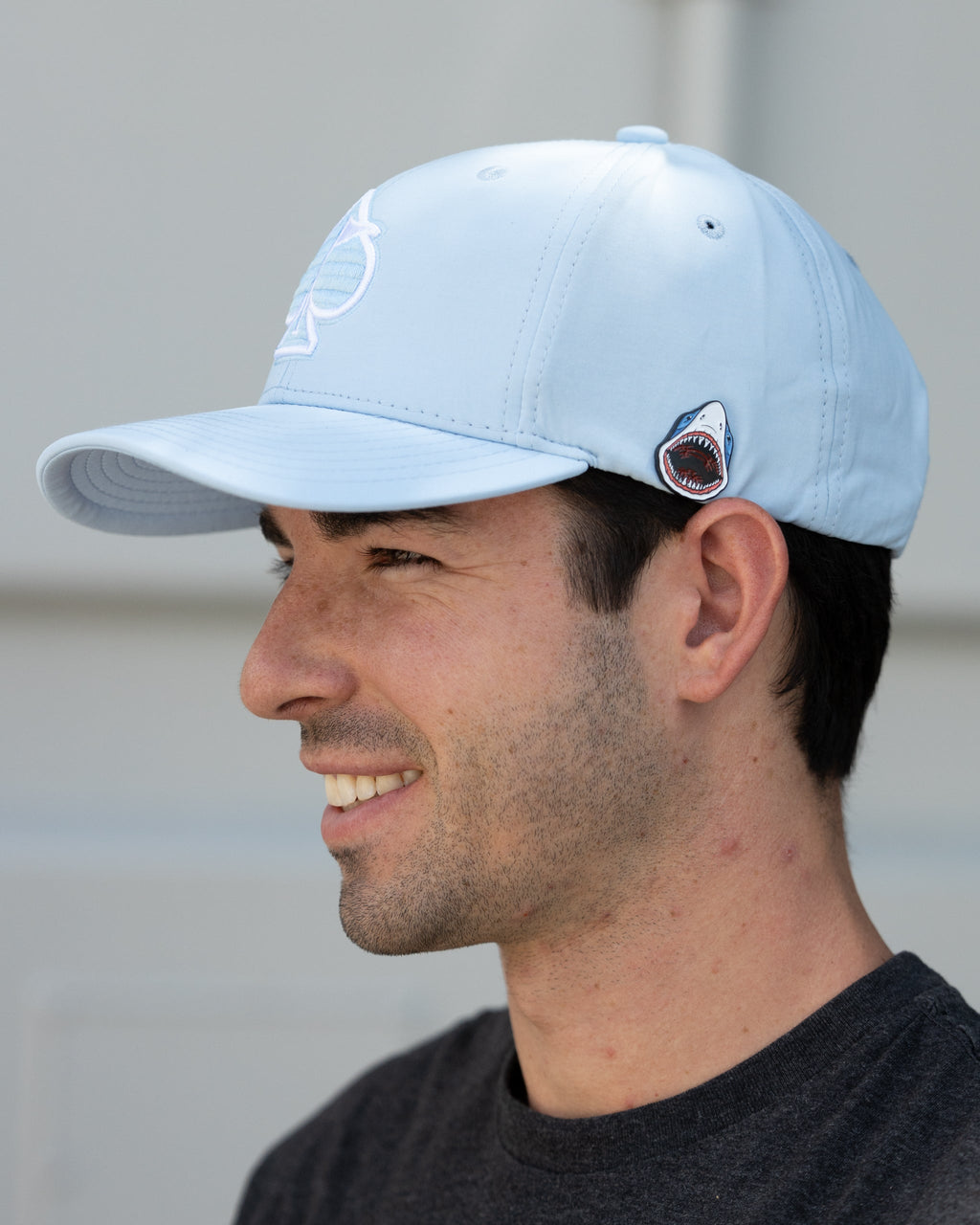 Performance Spade Hat - Carolina Blue – Pins and Aces, view 13