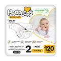 Paddlers Protection Eco-Friendly Diapers for Newborns - Comfortable, Disposable, and Sustainable Baby Diapers (Size 2, 3-6 Kg)