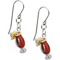 BodyCandy Red Tropical Drink Earrings — main product shot