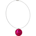 BodyCandy Handcrafted Red Hammershell Wire Choker — main product shot