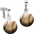 BodyCandy Sports Baseball Clip Earrings — main product shot