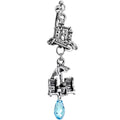 BodyCandy Beachy Keen Double Mount Belly Ring Created with Crystals — main product shot