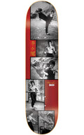 DGK x Bruce Lee Legend Skateboard Deck - 8.38" Red Foil by Skates USA