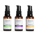The Purest Solutions Skincare Serum Set - Anti-Aging, Brightening, and Hydrating Vitamin C, Retinol, and Niacinamide Serums