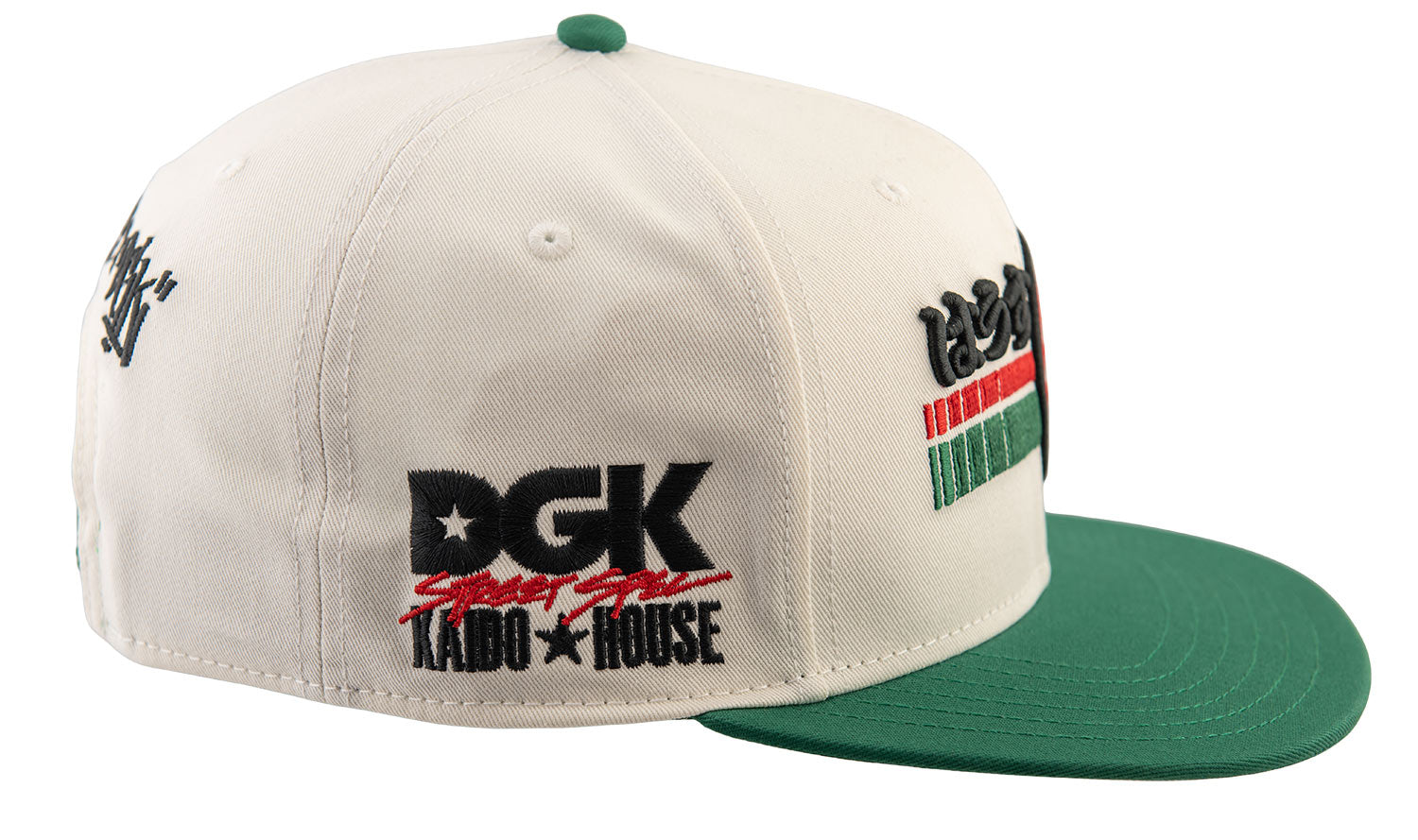 DGK x Kaido House Raceway Snapback Hat - Natural