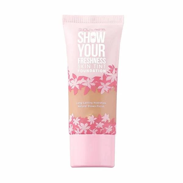 Show By Pastel Freshness Skin Tint Foundation - Natural, Lightweight, Vegan & Cruelty-Free Makeup with 6 Shades
