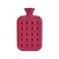 Fashy Honeycomb Hot Water Bottle - 1.2L - Soothing Warmth, Natural Pain Relief, Odorless & Rubber-Free