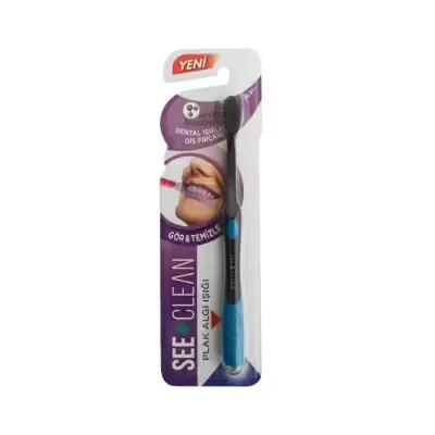 Dentiste See+ Clean: Advanced Light-Up Plaque Detecting Toothbrush for Superior Oral Hygiene & Effective Teeth Brushing