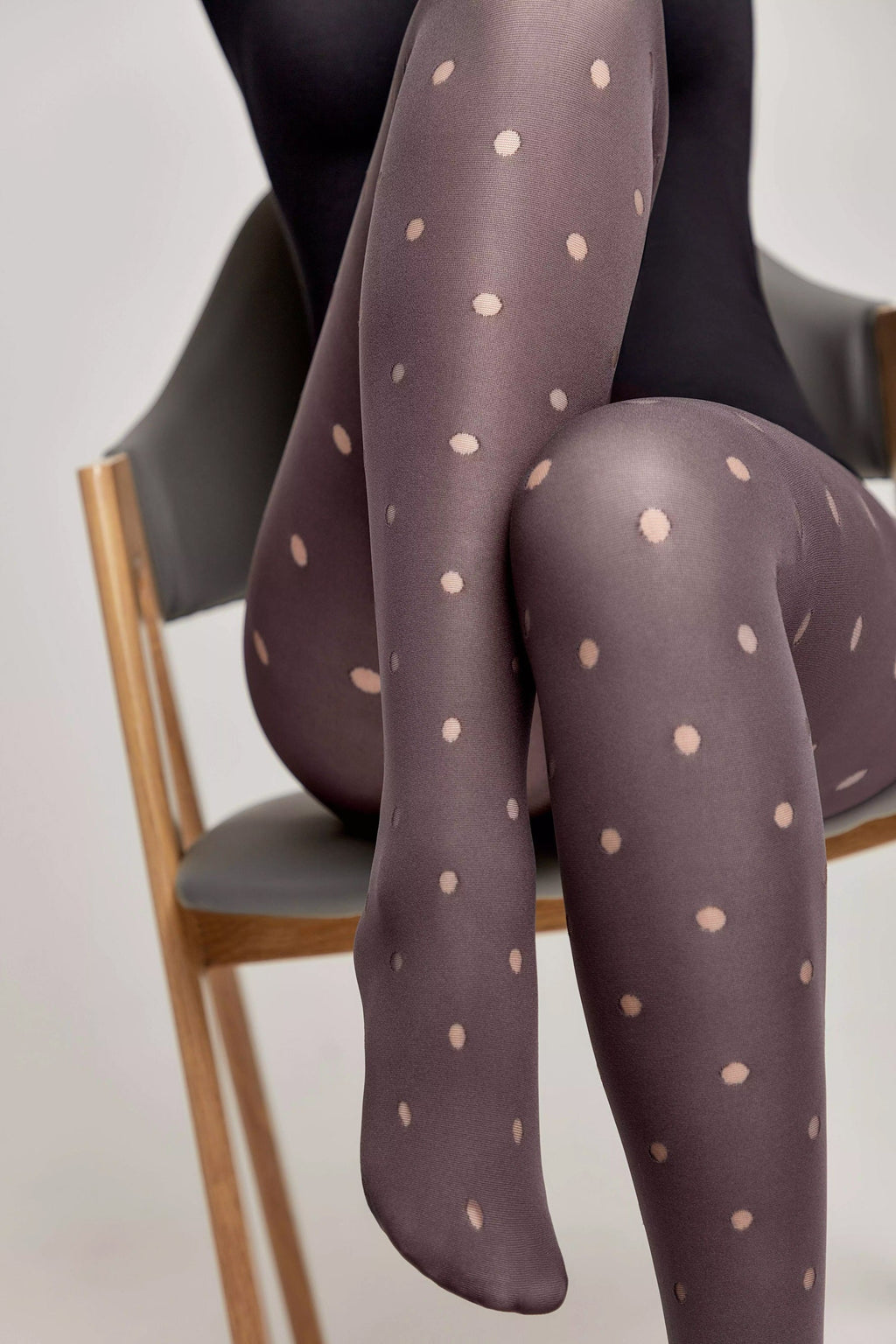 TheRanok.com Fantasy Tights Conte Enjoy - Sheer Polka Dots — alternative angle