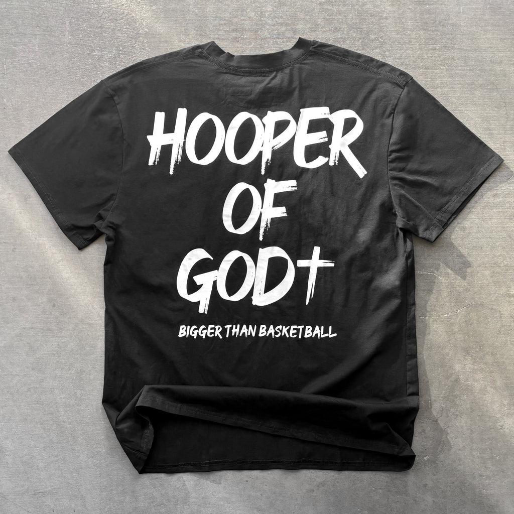 Bigger Than Basketball Hooper of God - T-Shirt - Black — product category context