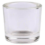 Bluecorn Candles Heavy Glass Votive Candle Holders - 50% Recycled Glass — texture detail