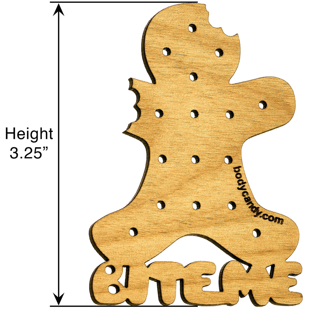 BodyCandy Gingerbread Man Travel Flat Back Earring Palette — detail close-up
