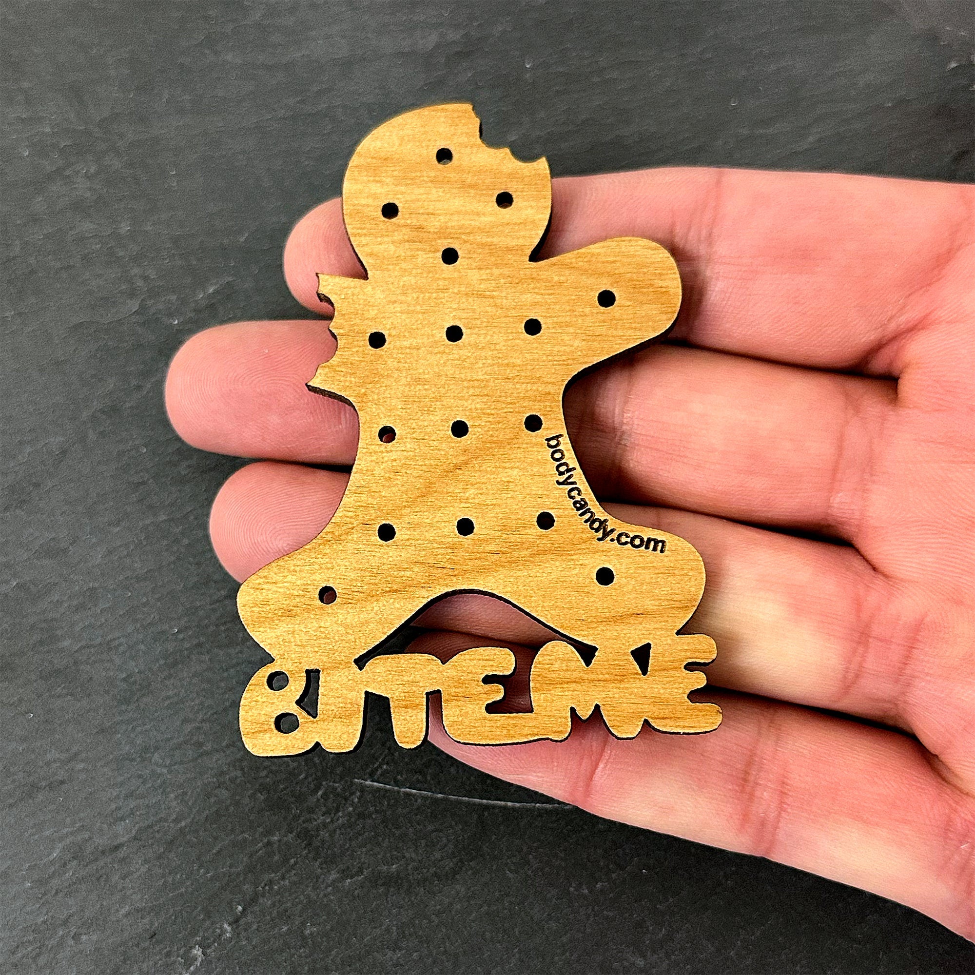 BodyCandy Gingerbread Man Travel Flat Back Earring Palette — lifestyle context