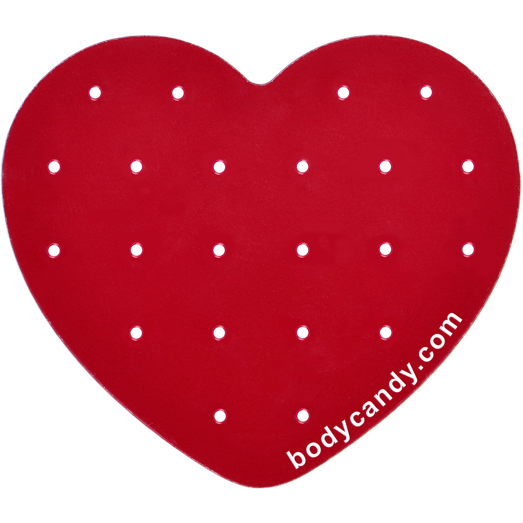 BodyCandy Heart Travel Flat Back Earring Palette — main product shot