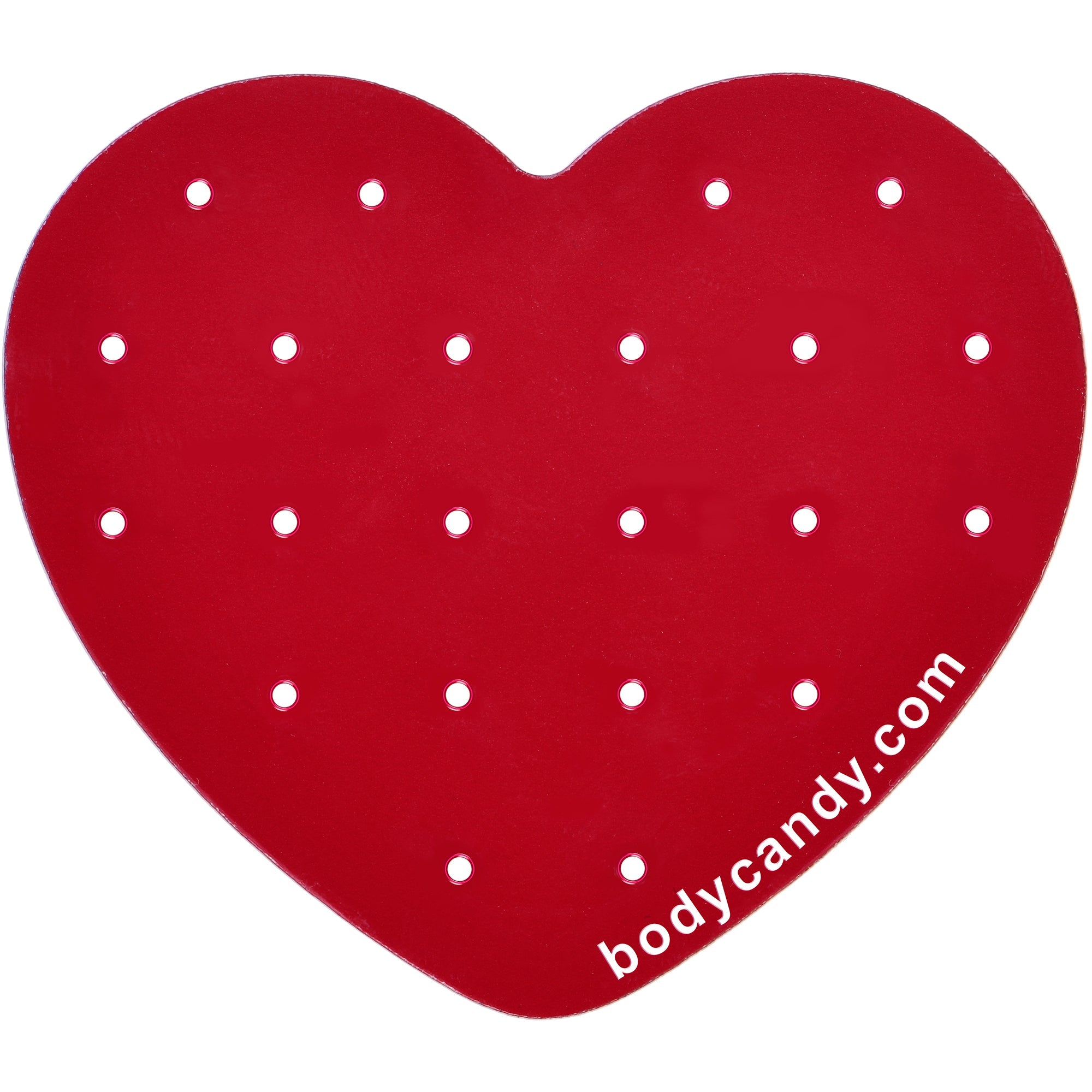 BodyCandy Heart Travel Flat Back Earring Palette — main product shot