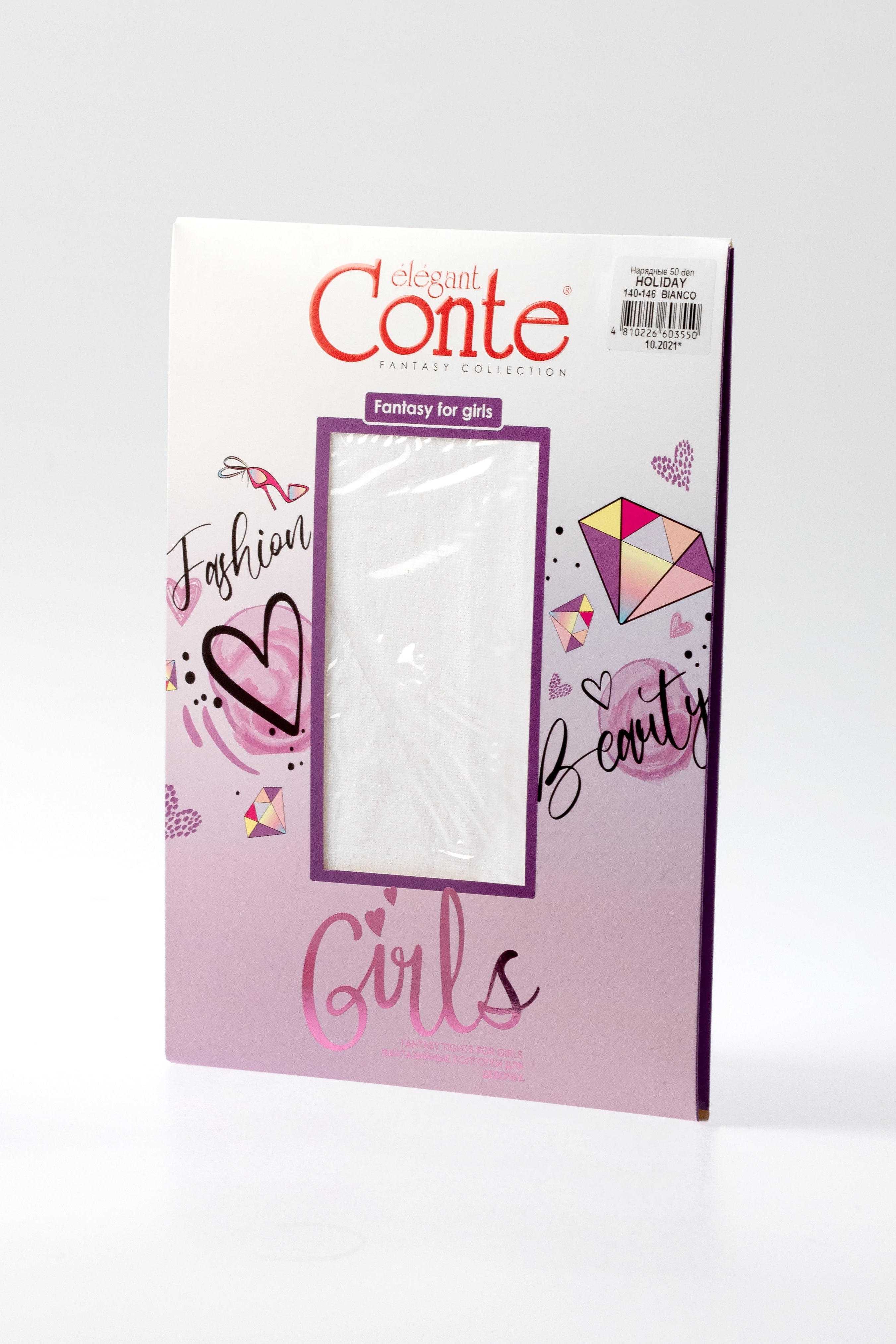 TheRanok.com Conte Tights for girls - Holiday 50 Den — packaging