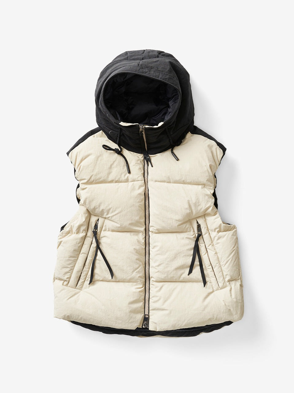 Holden Outerwear Hooded Down Vest - Canvas — side view
