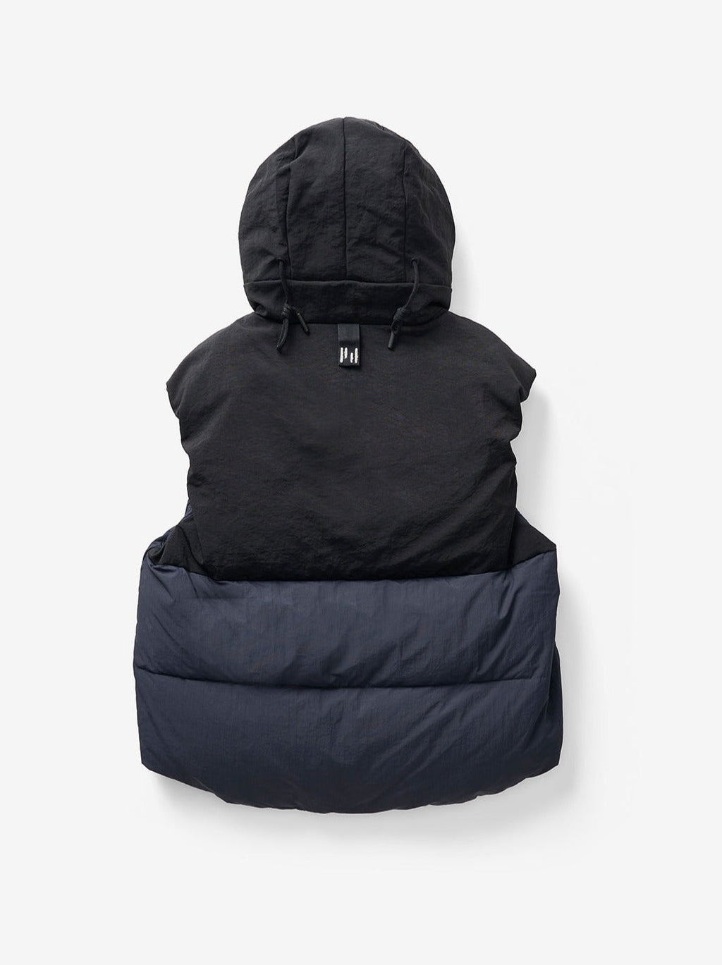 Holden Outerwear Hooded Down Vest - Navy — back view
