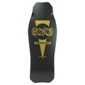Hosoi Screened O.G. Hammerhead Skateboard Deck - 10.5″ Matte Black/Gold by Skates USA