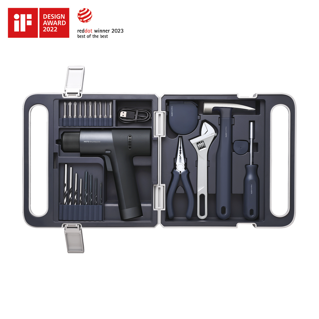 12V Brushless Drill Tool Set – HOTO