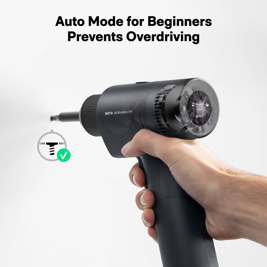 HOTO 16V Brushless Drill, view 10