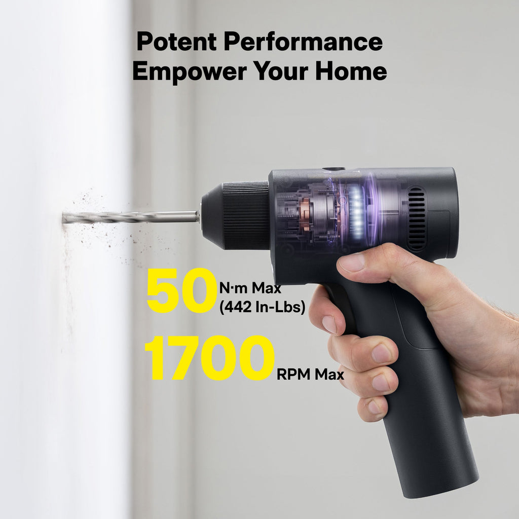HOTO 16V Brushless Drill, view 8
