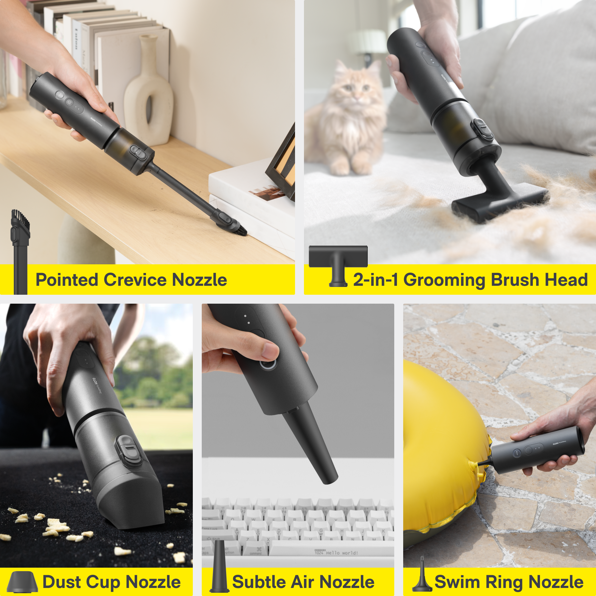 HOTO AutoCare Air Duster & Vacuum, view 4