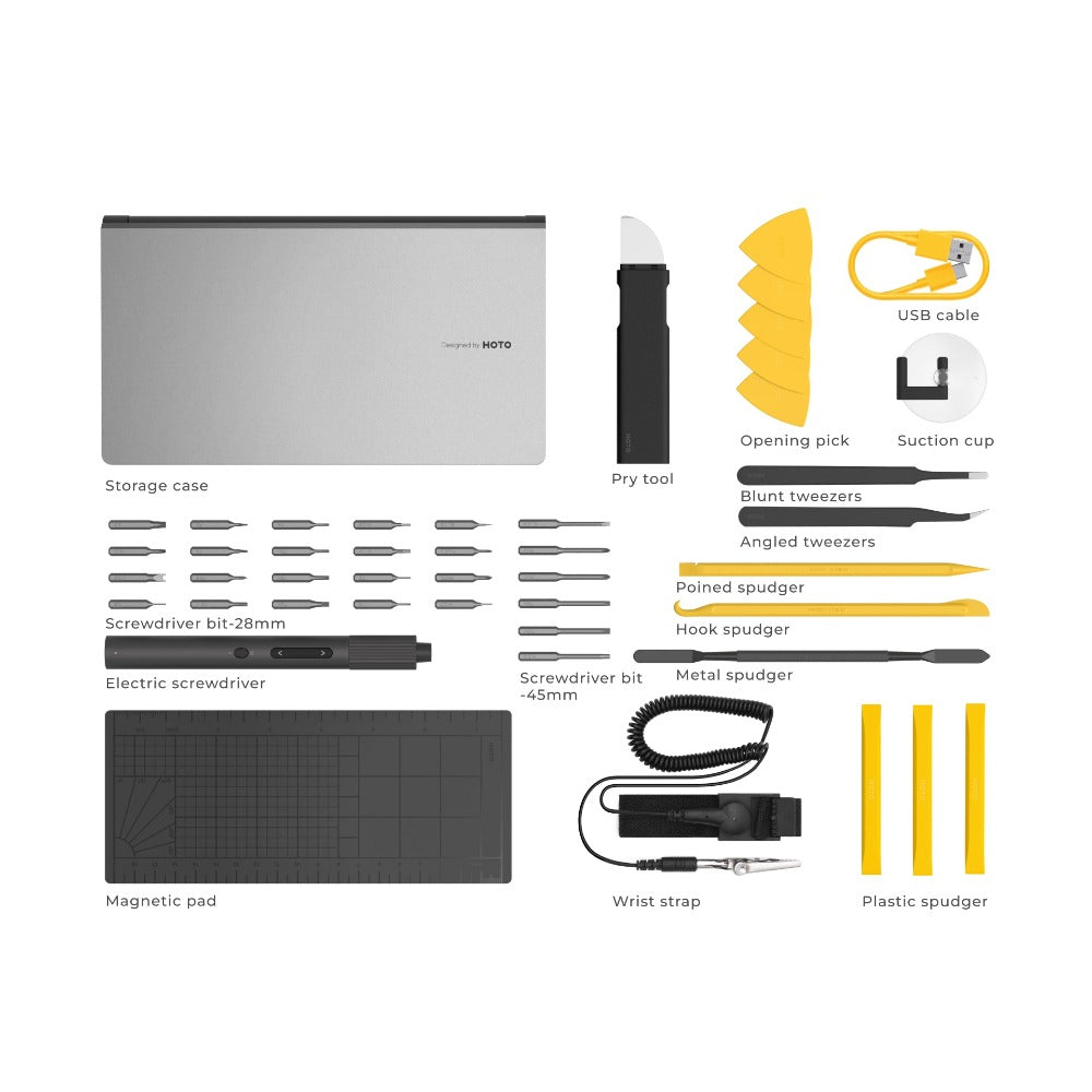 Electric Precision Screwdriver Kit Pro – HOTO, view 10