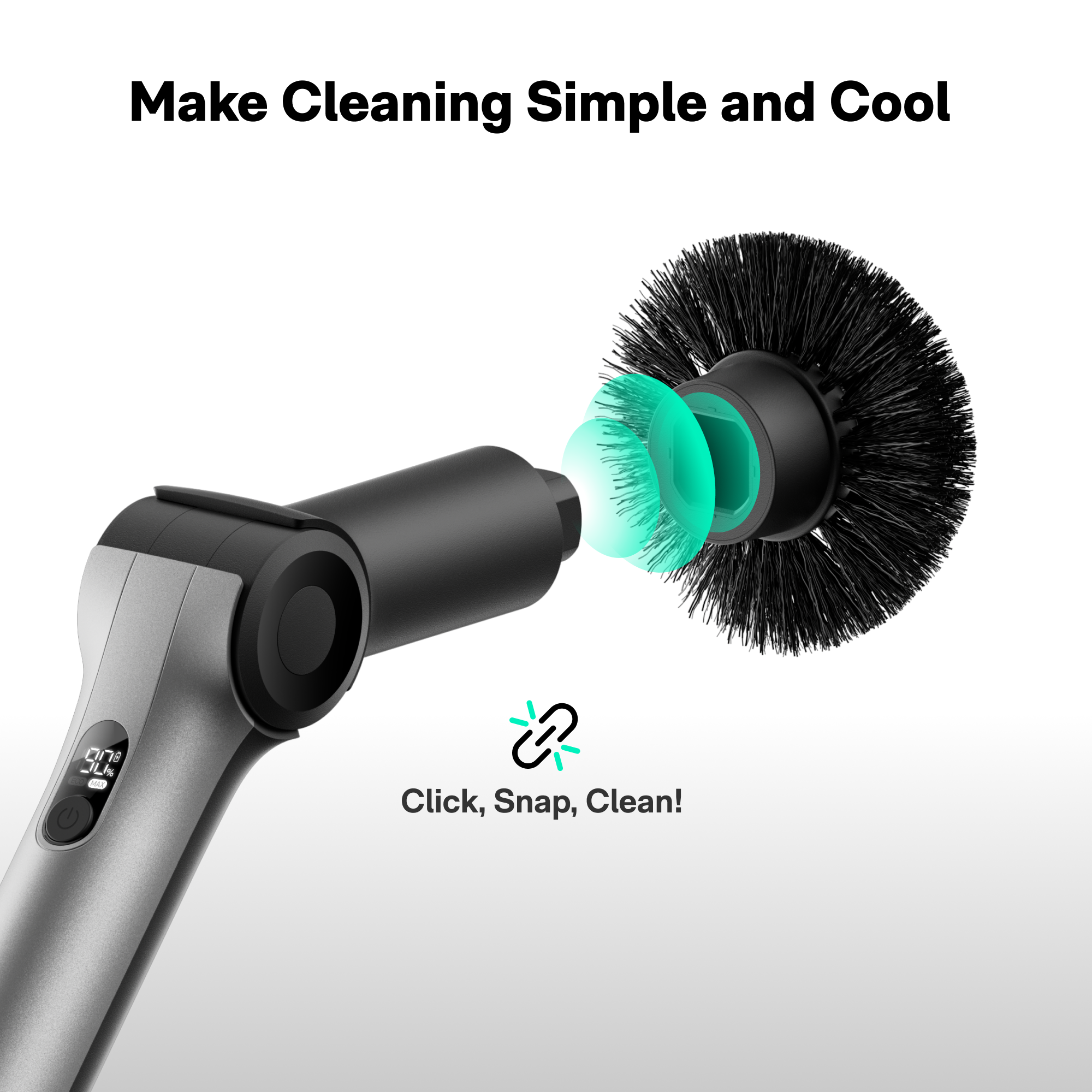 HOTO Flexi™ Cordless Spin Scrubber, view 13