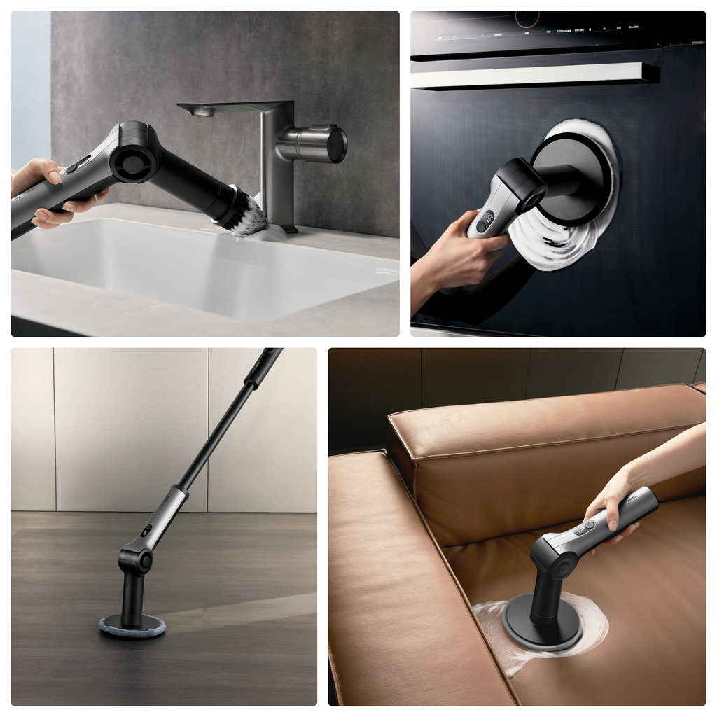 HOTO Flexi™ Cordless Spin Scrubber, view 3