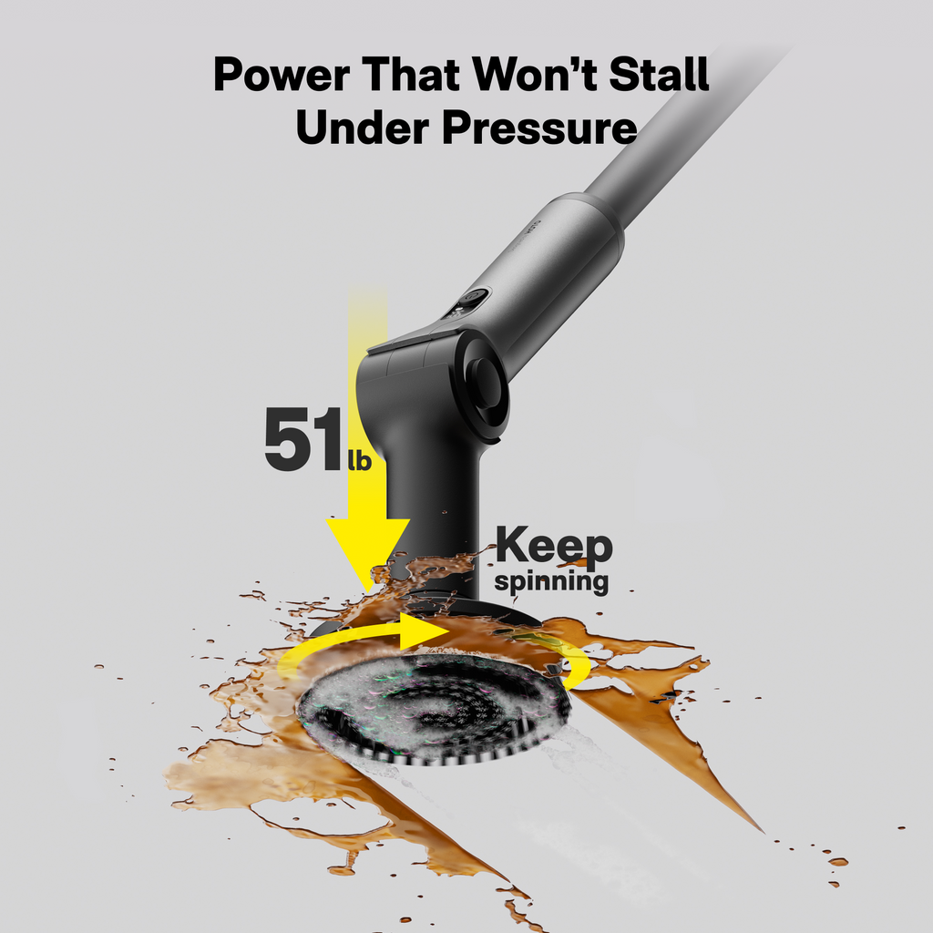 HOTO Flexi™ Cordless Spin Scrubber, view 9