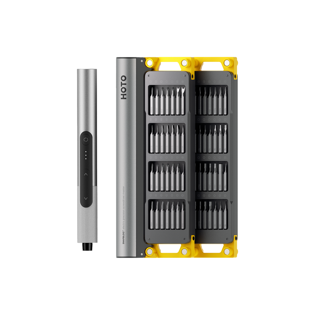 SNAPBLOQ™ S-A01 Electric Precision Screwdriver Master Set – HOTO