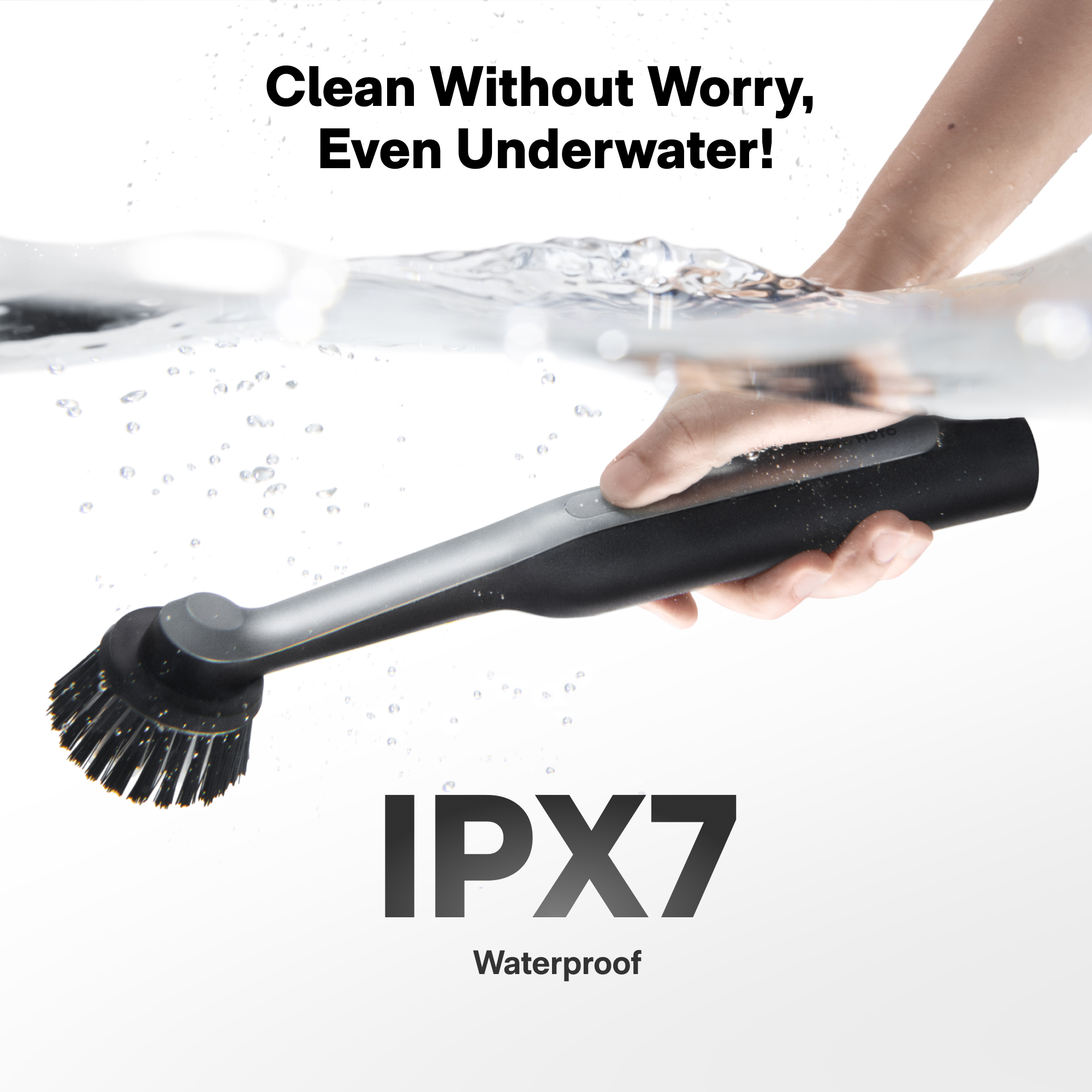 HOTO Wand™ Cordless Spin Scrubber, view 9