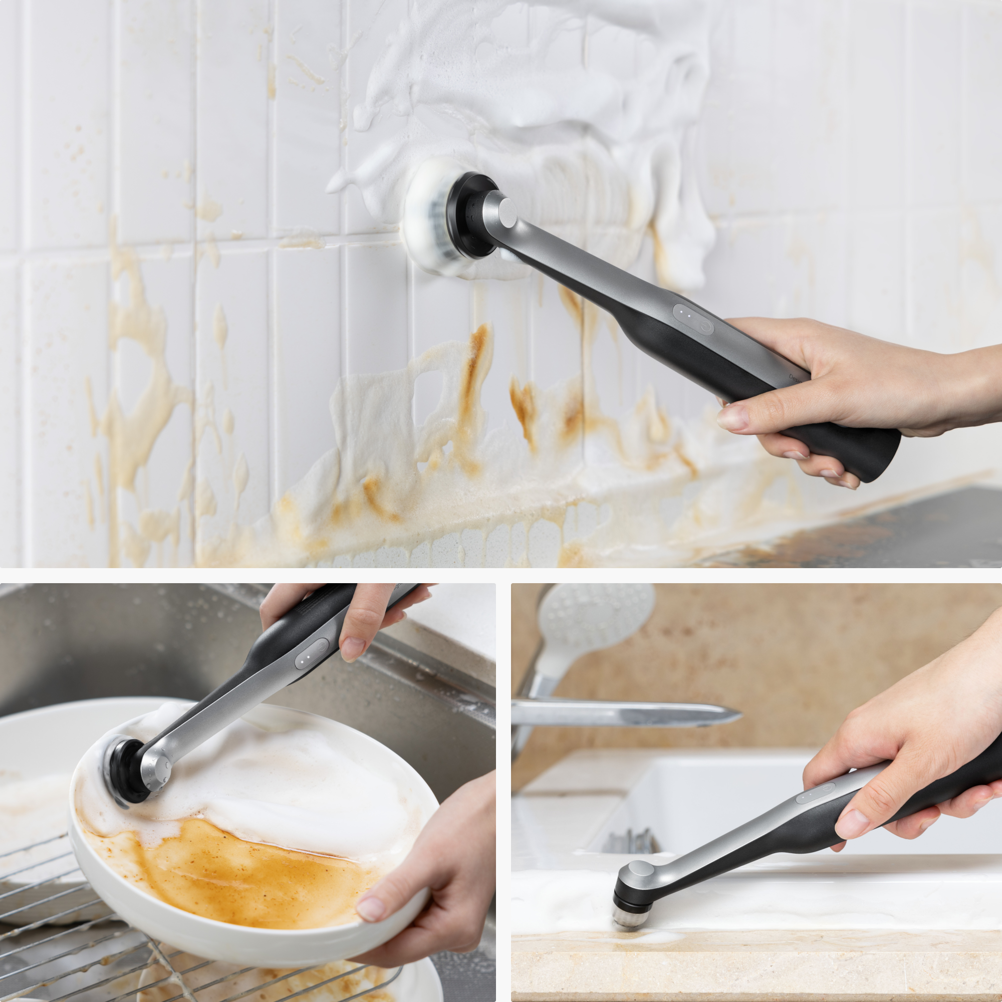 HOTO Wand™ Cordless Spin Scrubber, view 4