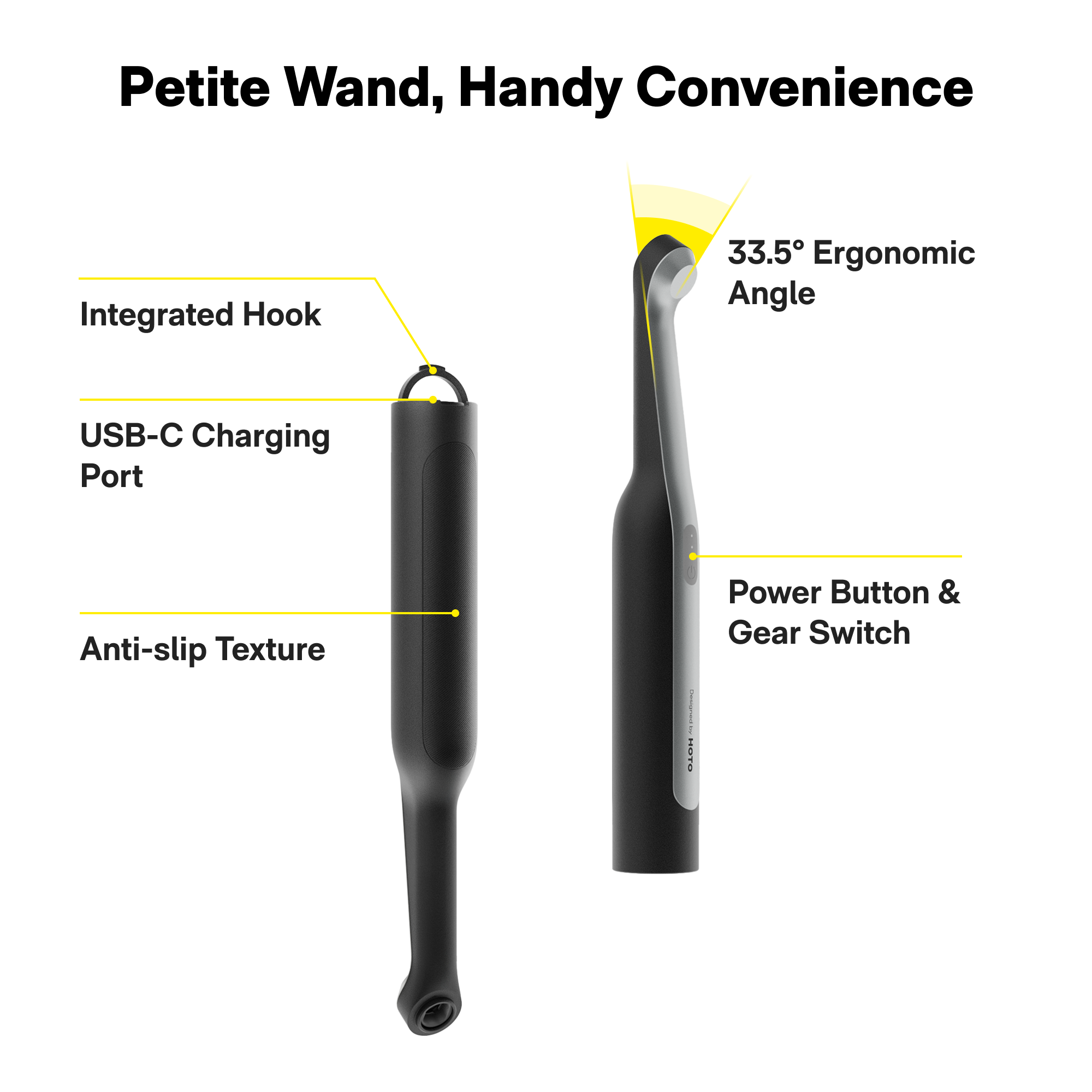HOTO Wand™ Cordless Spin Scrubber, view 8