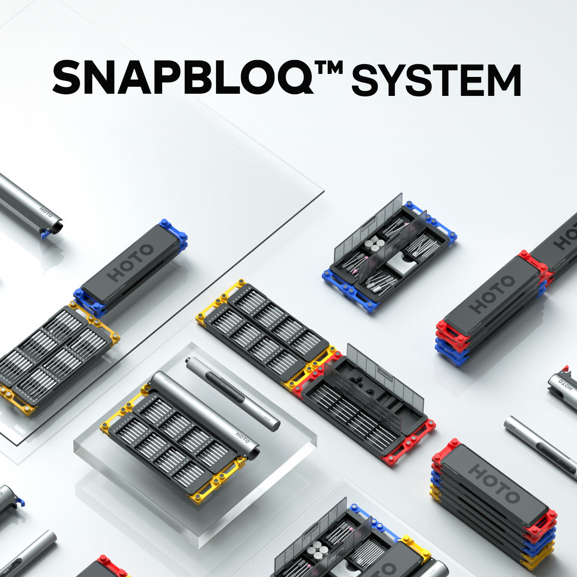 SNAPBLOQ™ D-A03 Electric Mini Drill Set – HOTO, view 5