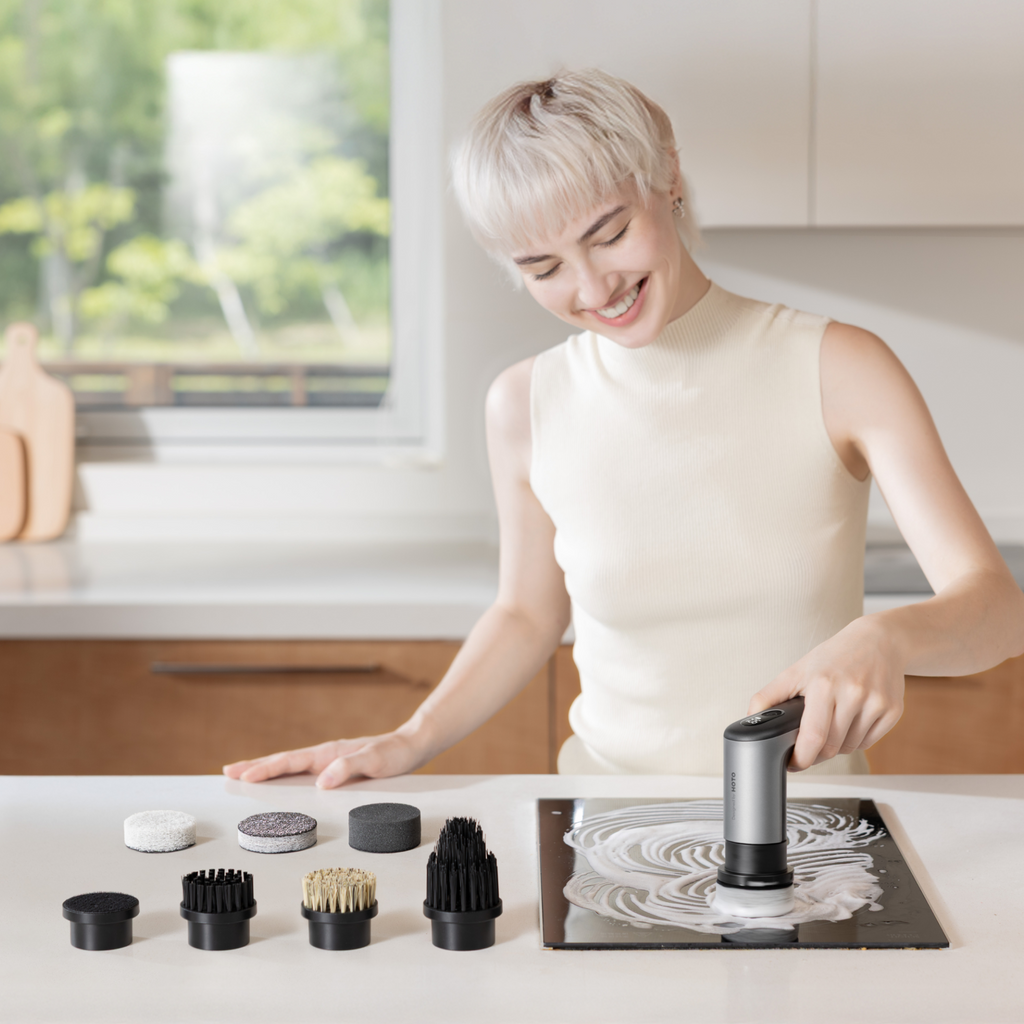 HOTO Grip™ Cordless Spin Scrubber, view 2