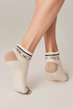TheRanok.com Cotton Ankle Socks Conte Active 572 - Terry Foot — back view
