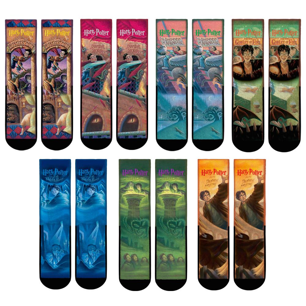 Rock 'Em Socks Rock 'Em Socks Harry Potter - Book Series 7-Pack — main product shot
