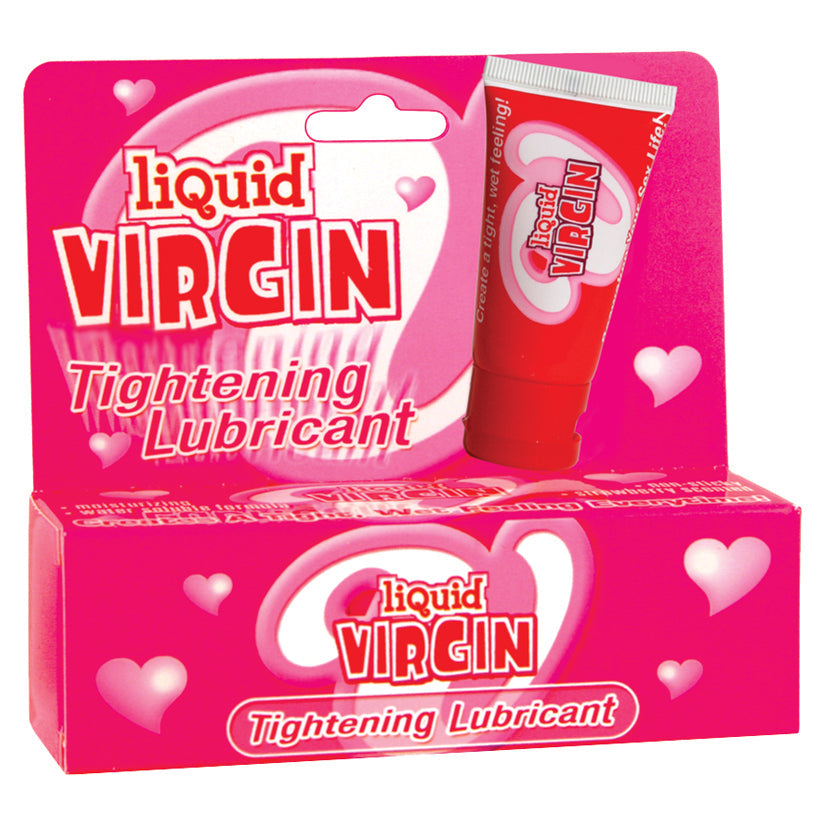 Love Spark Cove | Intimate Apparel, Pleasure Shop & Free Shipping Liquid Virgin Tightening Lubricant 1oz — main product shot