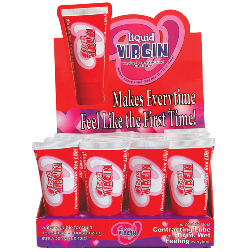 Love Spark Cove | Intimate Apparel, Pleasure Shop & Free Shipping Liquid Virgin Tightening Lubricant 1oz Display of 24 — main