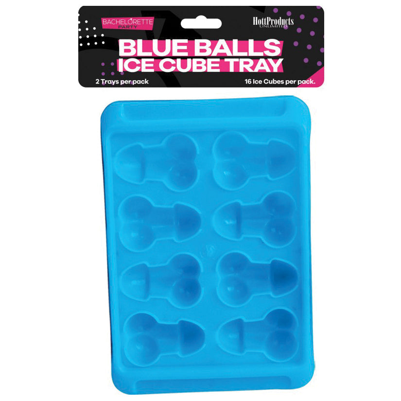 Love Spark Cove | Intimate Apparel, Pleasure Shop & Free Shipping Blue Balls Penis Ice Tray 2 Pack — main product shot