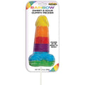 Love Spark Cove | Intimate Apparel, Pleasure Shop & Free Shipping Rainbow Sweet & Sour Gummy Pecker Pop — main product shot